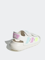 adidas Cream/Multi Kids Altaswim 2.0 Sandals - Image 4 of 10