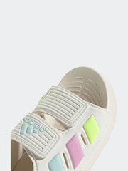 adidas Cream/Multi Kids Altaswim 2.0 Sandals - Image 9 of 10