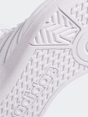 adidas Ivory White Hoops Mid Trainers - Image 10 of 10