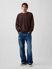 Gap Brown Long Sleeve T-Shirt - Image 3 of 4