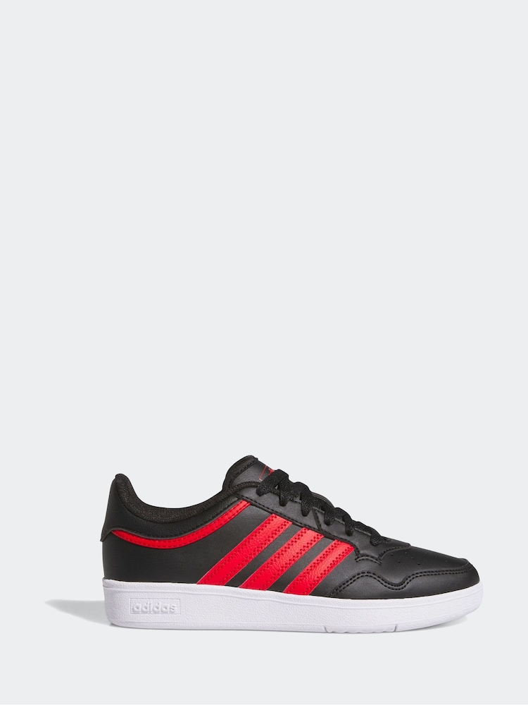 adidas Black Hoops Mid Trainers - Image 1 of 10