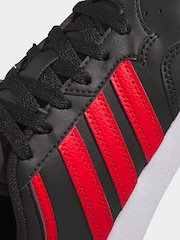 adidas Black Hoops Mid Trainers - Image 9 of 10