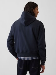 Azul marino - Gap Heavyweight Oversized Hoodie - Imagen 2 de 4