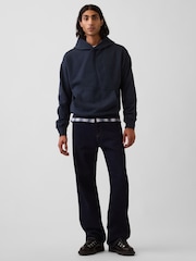 Azul marino - Gap Heavyweight Oversized Hoodie - Imagen 3 de 4