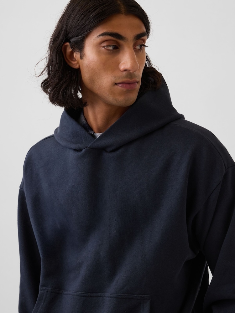 Azul marino - Gap Heavyweight Oversized Hoodie - Imagen 4 de 4