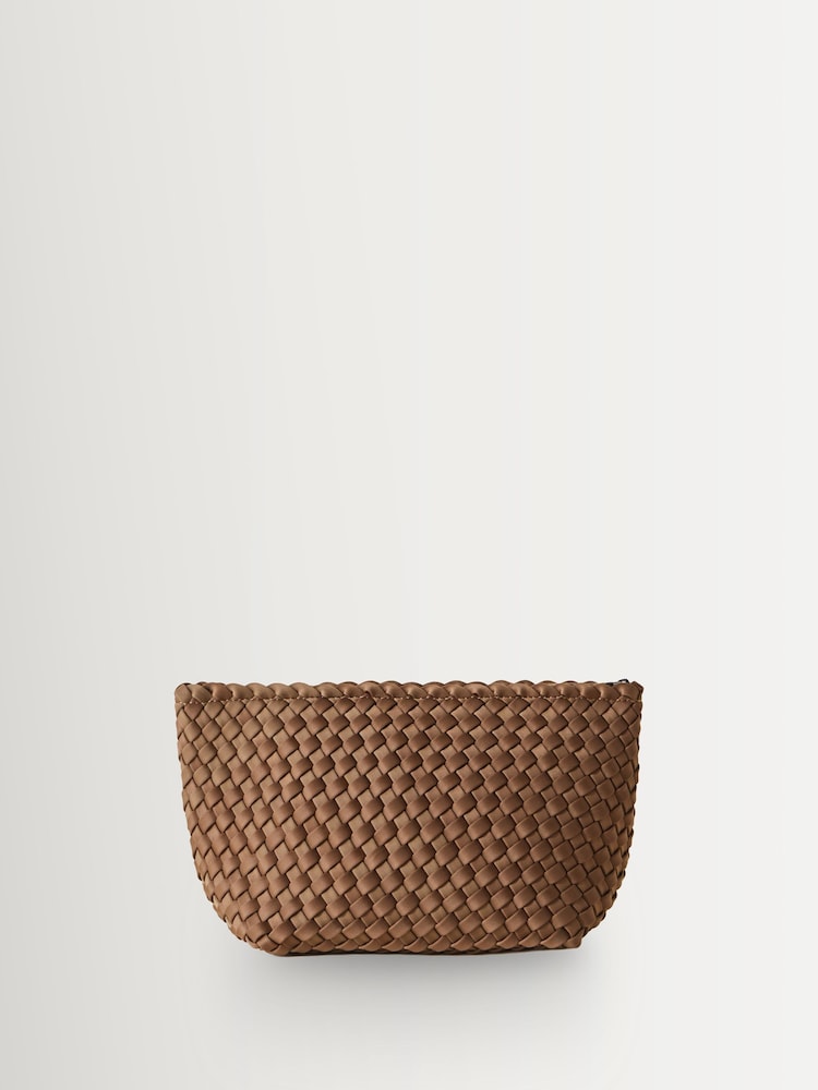 NAGHEDI Brown Portofino Medium Cosmetic Case Bag - Image 1 of 3