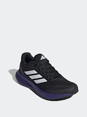 adidas Black Runfalcon 5 Trainers - Image 2 of 9