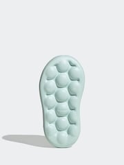 adidas White Cream Kids Advantage Trainers - Image 8 of 10