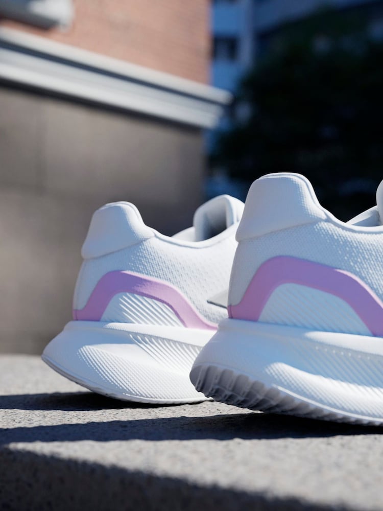 Blanco - Adidas Runfalcon 5 Entrenadores - Imagen 2 de 17 Blanco - Adidas Runfalcon 5 Entrenadores - Imagen 2 de 17