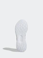 adidas White Runfalcon 5 Trainers - Image 4 of 9