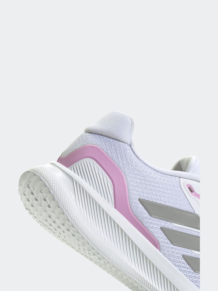 Biały - Buty sportowe adidas Runfalcon 5 - Image 6 of 9