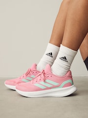 adidas Pink Runfalcon 5 Trainers - Image 1 of 12