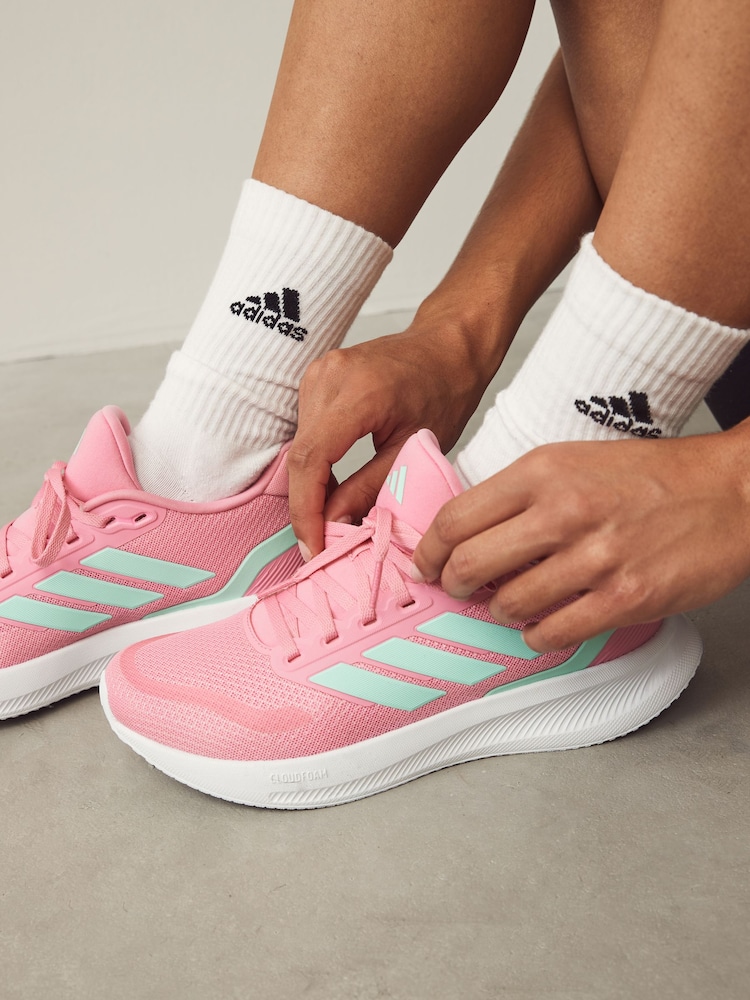 adidas Pink Runfalcon 5 Trainers - Image 2 of 12