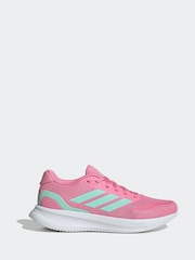 adidas Pink Runfalcon 5 Trainers - Image 4 of 12