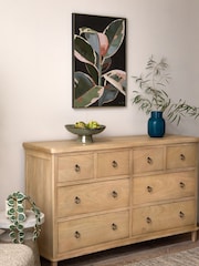 Black Robusta Botanical Plant Wall Art - Image 2 of 5