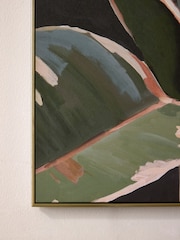 Black Robusta Botanical Plant Wall Art - Image 3 of 5
