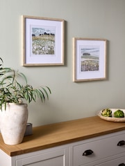 Set of 2 Green Landscape Framed Print Wall Arts - Image 2 of 5