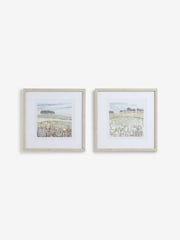 Set of 2 Green Landscape Framed Print Wall Arts - Image 4 of 5