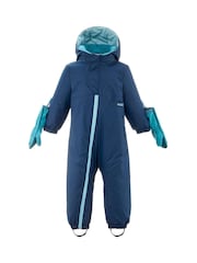 Decathlon Baby Blue Warm Ski Suit - Imagen 1 de 11