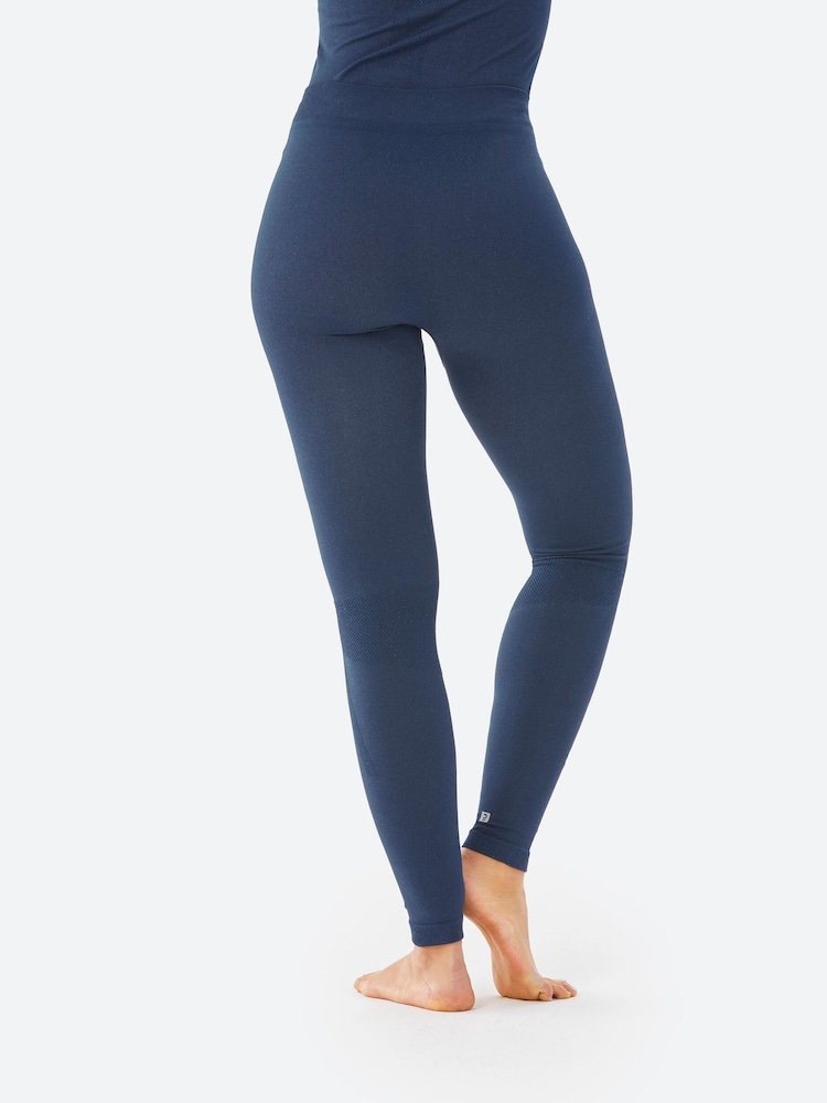 Decathlon Womens Blue Seamless Ski Base Layer - Image 2 of 4