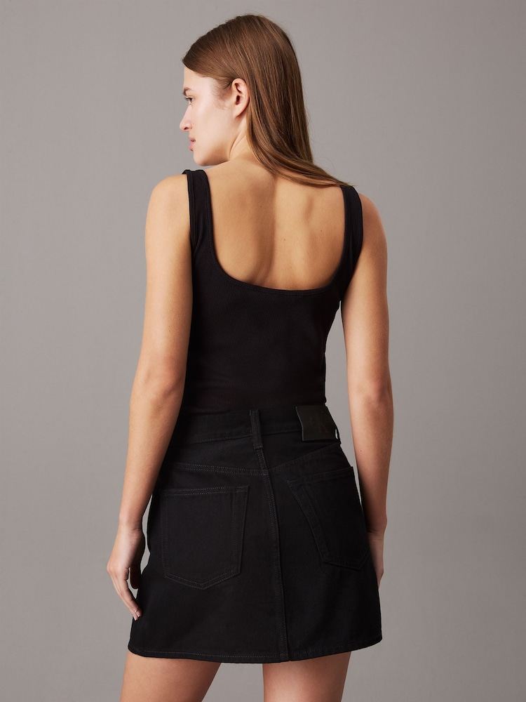 Calvin Klein Rib Tank Top - Bild 2 von 5
