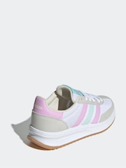 adidas White/Pastel Run 70s 2.0 Trainers - Image 12 of 17