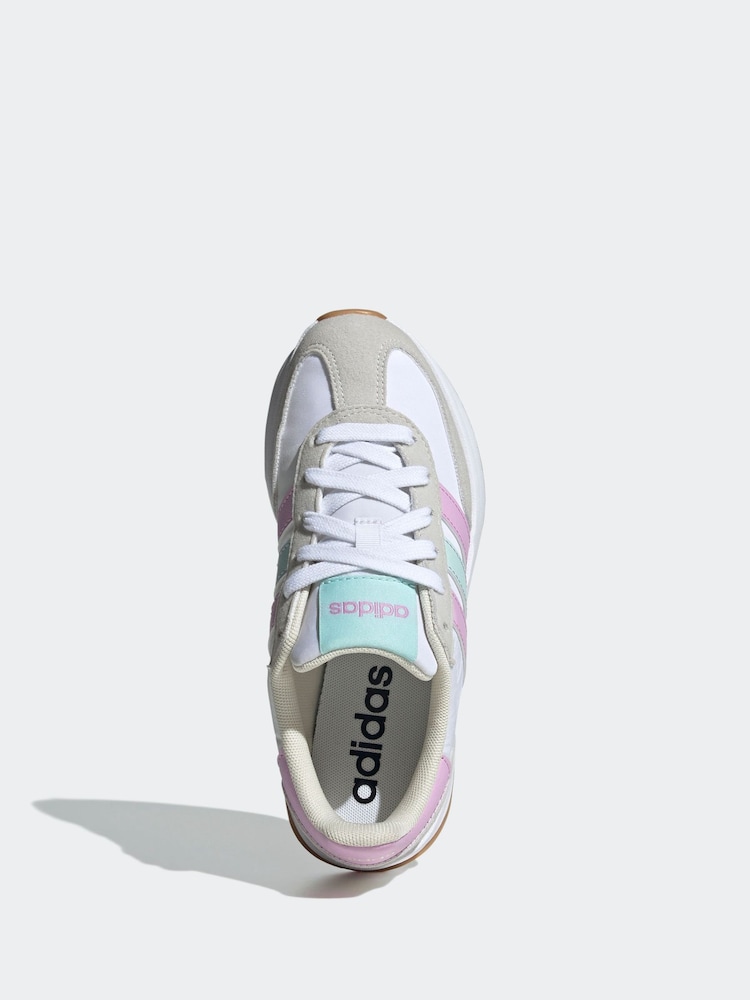 Buy adidas White/Pastel Run 70s Trainers from Next Oman