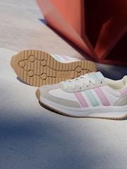 adidas White/Pastel Run 70s 2.0 Trainers - Image 3 of 17