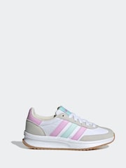adidas White/Pastel Run 70s 2.0 Trainers - Image 9 of 17