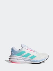 adidas White Questar 3 Trainers - Image 1 of 16
