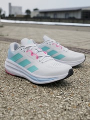 adidas White Questar 3 Trainers - Image 8 of 16