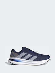 adidas Aqua Blue Galaxy 7 Running Trainers - Image 1 of 9