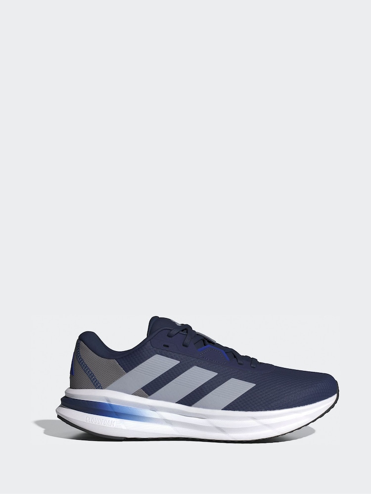 adidas Aqua Blue Galaxy 7 Running Trainers - Image 1 of 9