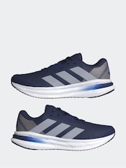 adidas Aqua Blue Galaxy 7 Running Trainers - Image 5 of 9