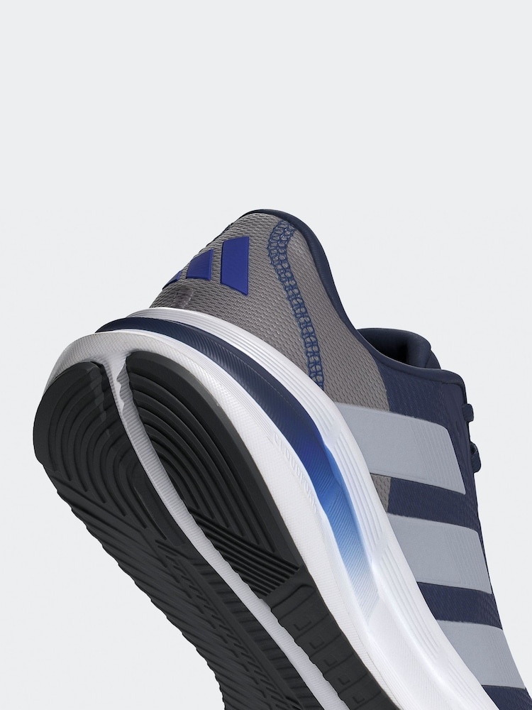 adidas Aqua Blue Galaxy 7 Running Trainers - Image 9 of 9