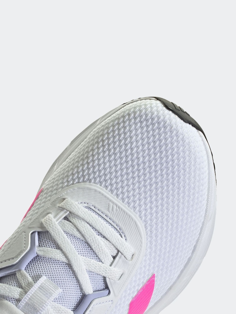 adidas White Galaxy 7 Trainers - Image 9 of 10