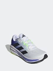 adidas White Questar 3 Running Trainers - Image 3 of 9