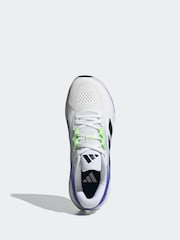 adidas White Questar 3 Running Trainers - Image 6 of 9