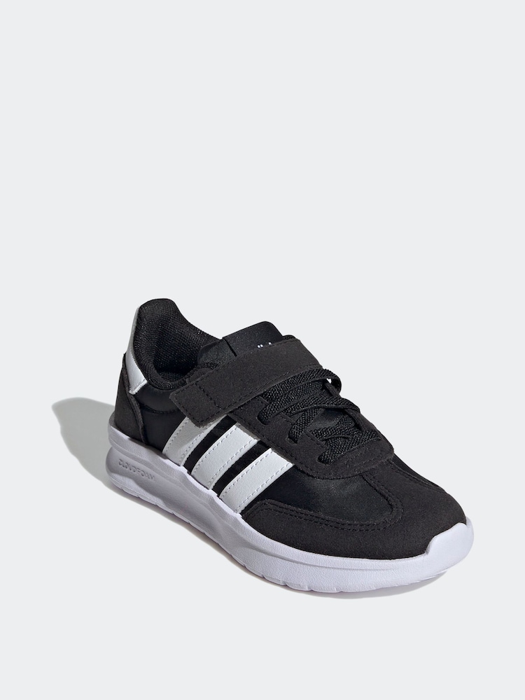adidas Black Dark Run 70s 2.0 Trainers - Image 2 of 10