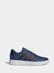 adidas Blue Courtblock Trainers - Image 1 of 10