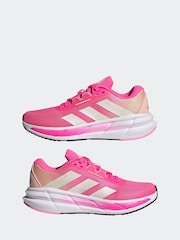 adidas Pink Questar 3 Trainers - Image 5 of 9