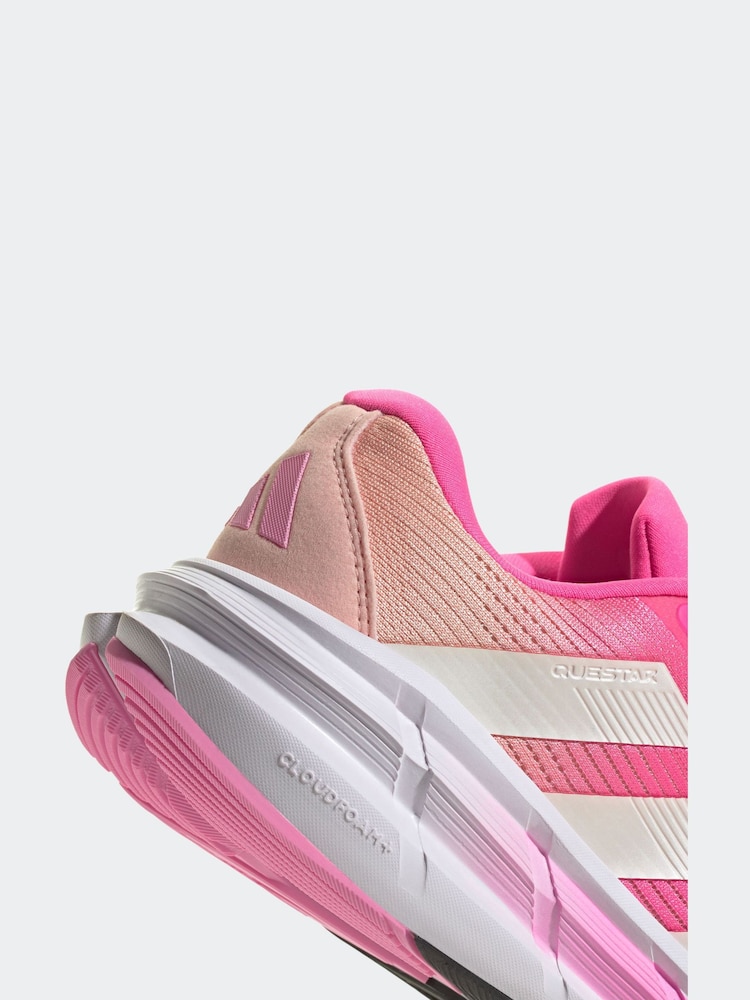 adidas Pink Questar 3 Trainers - Image 9 of 9