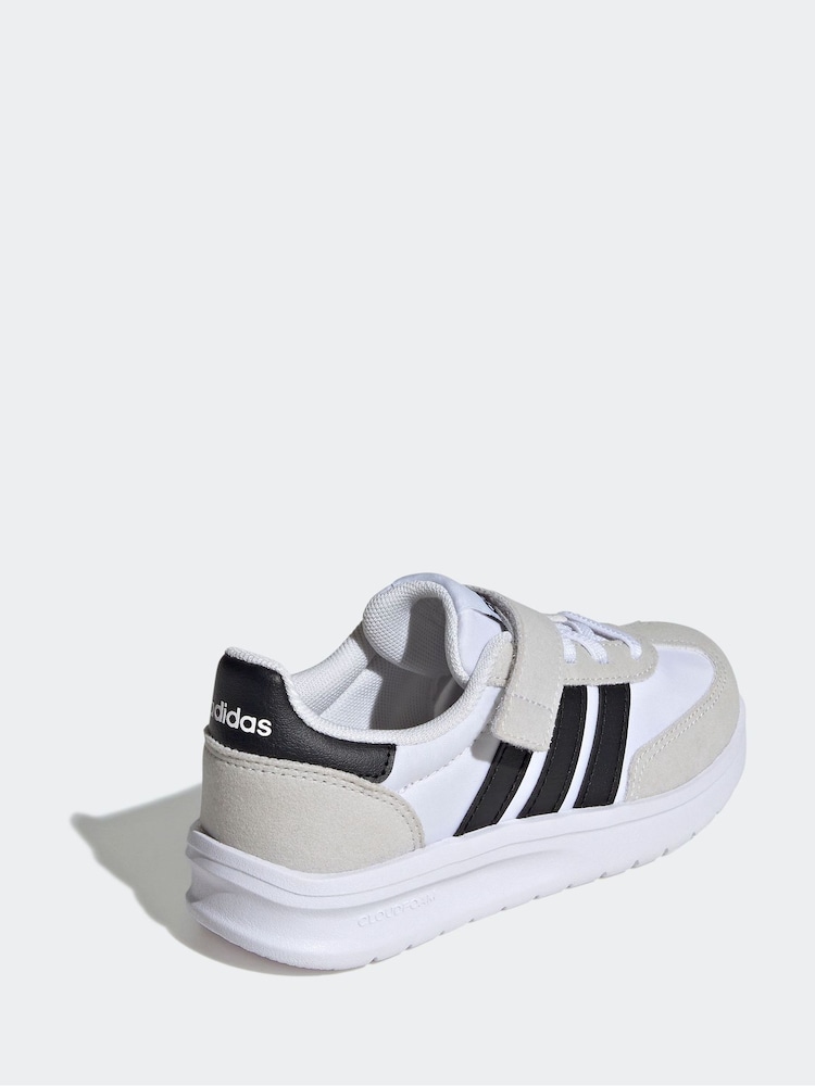 adidas Run 70s 2.0魔術貼兒童運動鞋 - 圖片 9/9