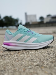 adidas Green Galaxy 7 Trainers - Image 2 of 16