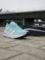 adidas Green Galaxy 7 Trainers - Image 3 of 16