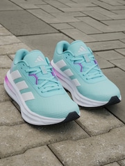 adidas Green Galaxy 7 Trainers - Image 4 of 16