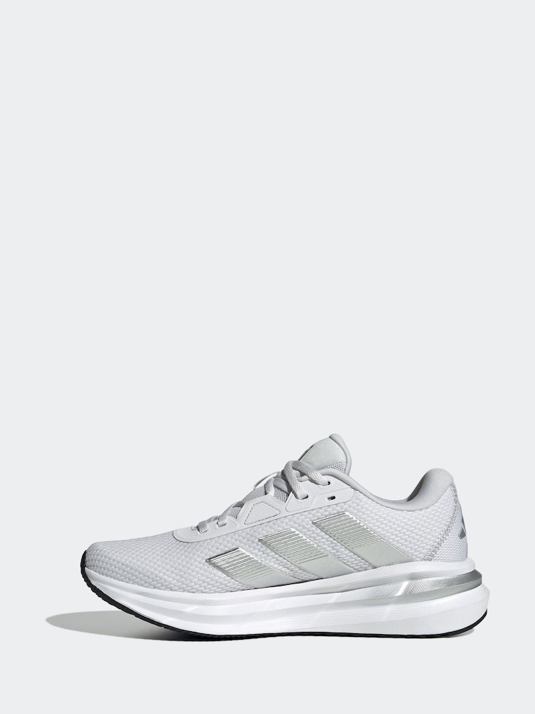 adidas Grey Galaxy 7 Trainers - Image 2 of 10