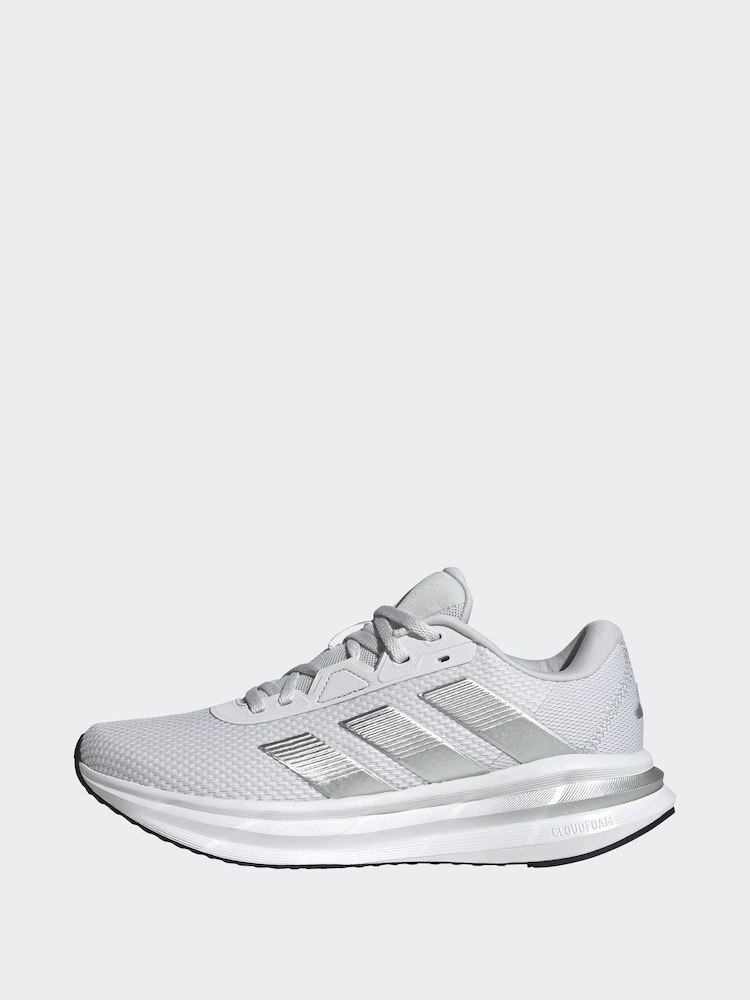 adidas Grey Galaxy 7 Trainers - Image 3 of 10