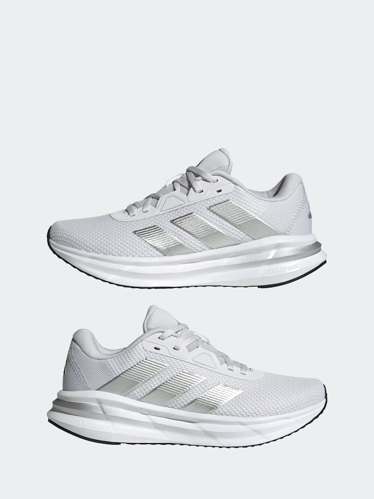 adidas Grey Galaxy 7 Trainers - Image 6 of 10