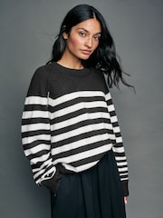 Black White Stripe - Image 2 of 8
